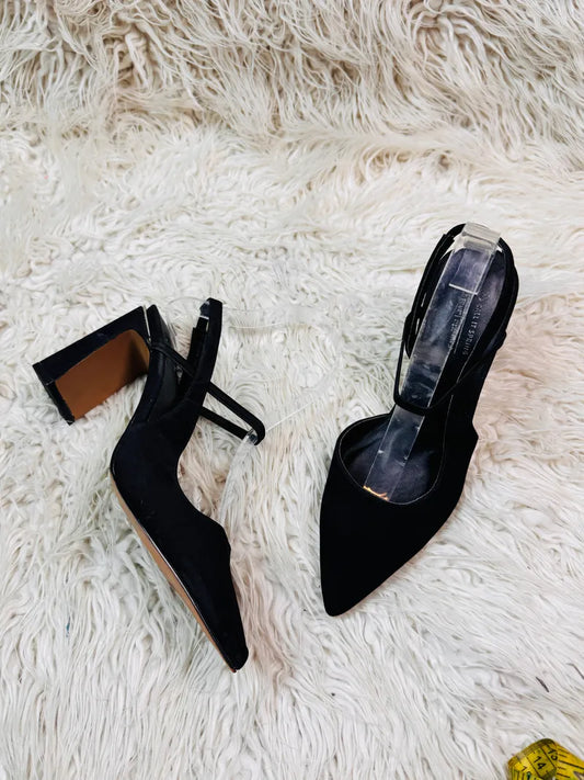 Call it Spring black heel