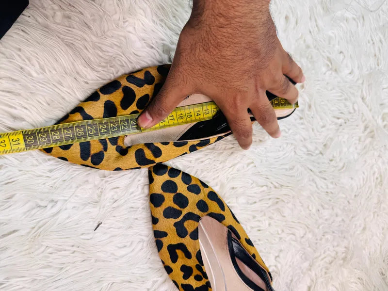 Next Cheetah Print sandal style pump