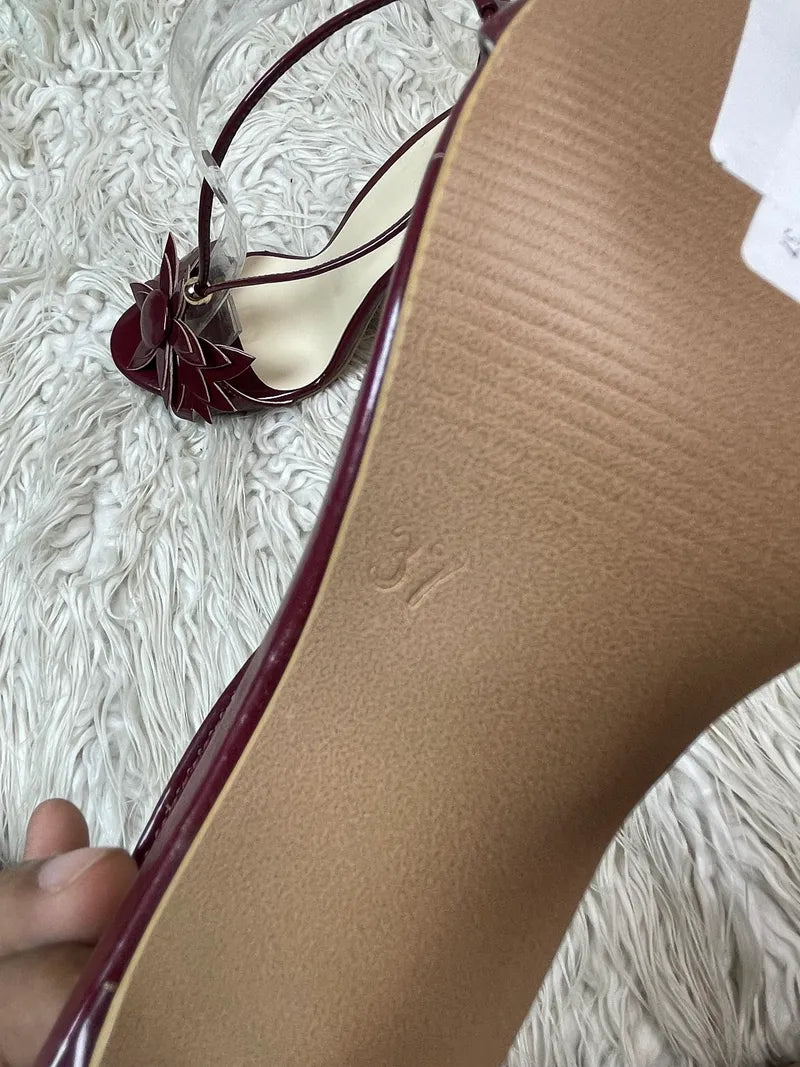 Ideas (Factory leftover) Maroon heel