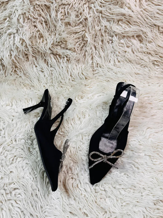 Black Pencil Heel