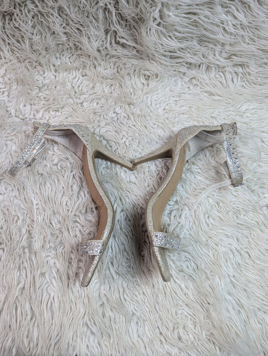 Material Girl Silver Pencil Heel