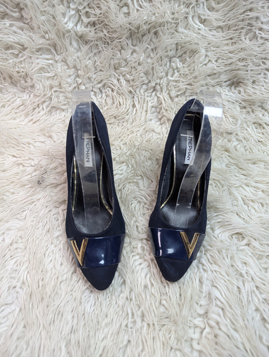 STEPHAN dark Blue Heel