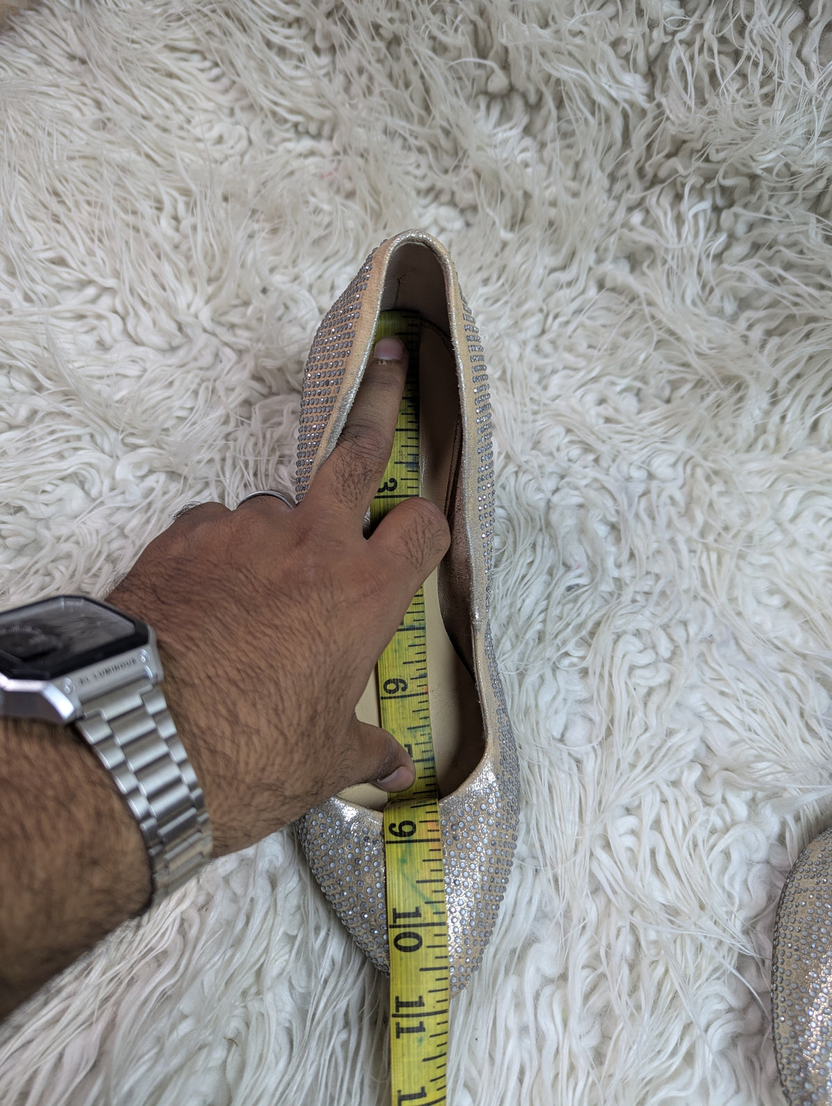 INC INTERNATIONAL CONCEPTS silver Heel