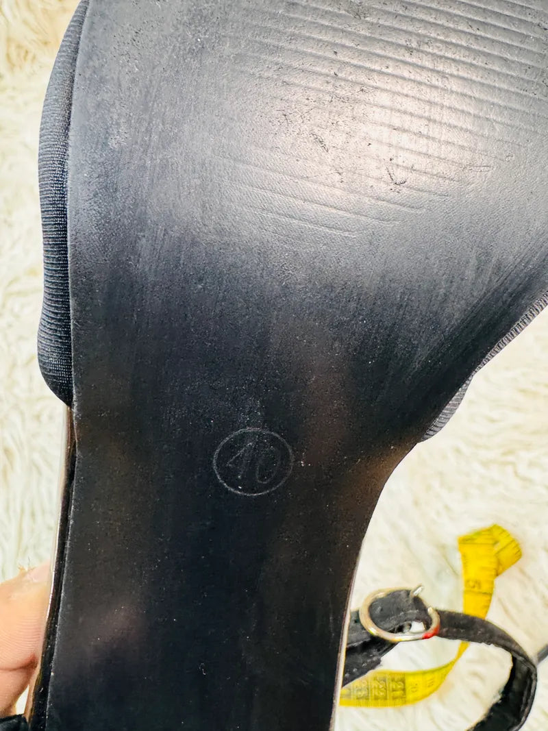 Kunlusini Black pencil heel