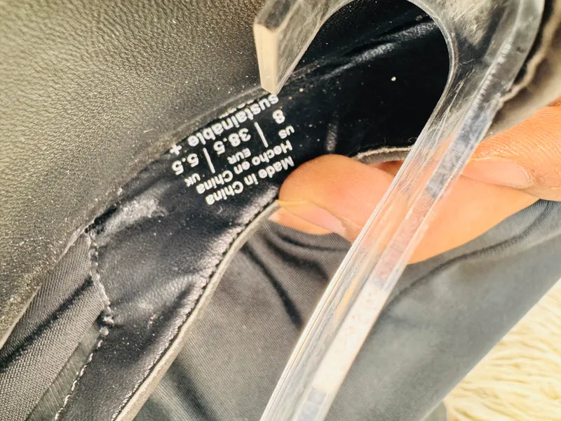 Call it Spring black heel
