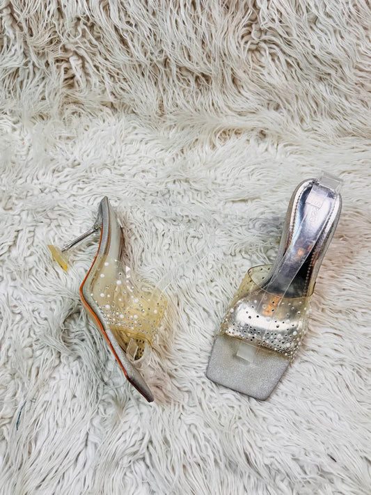 Seera silver heel