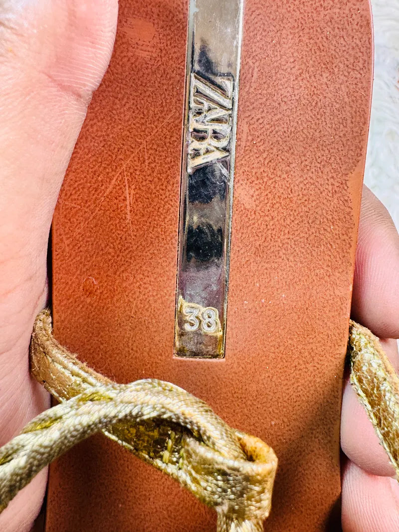 Zara Flats Brown