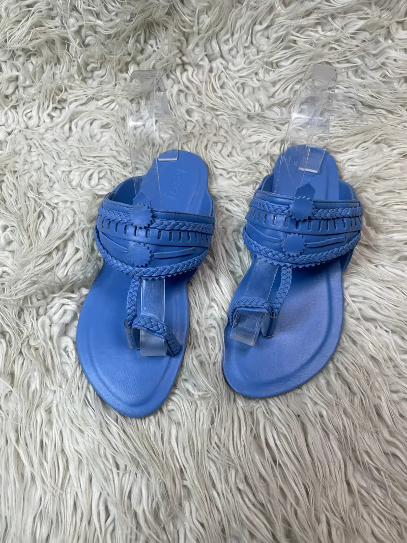 Kaaj by ideas Slipper Factory Leftover Blue