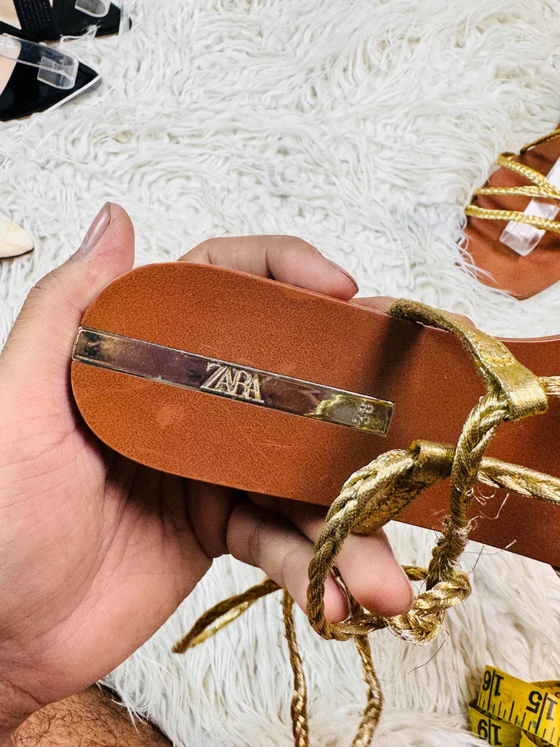 Zara Flats Brown