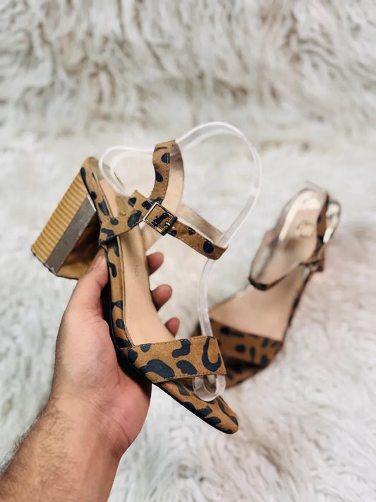 River island Cheetah print heel