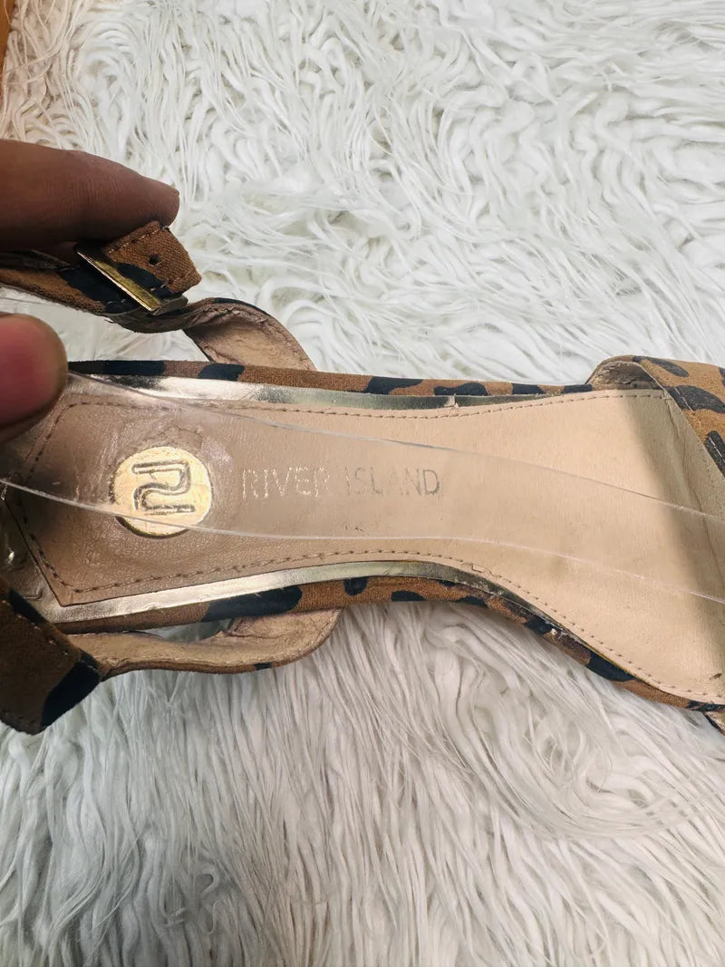 River island Cheetah print heel