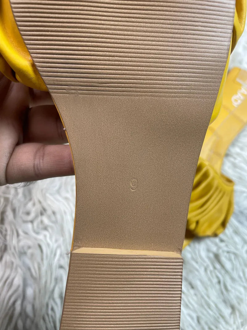Khaadi yellow Formal Flat