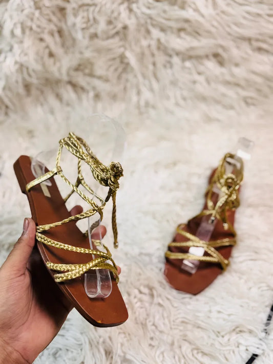 Zara Flats Brown