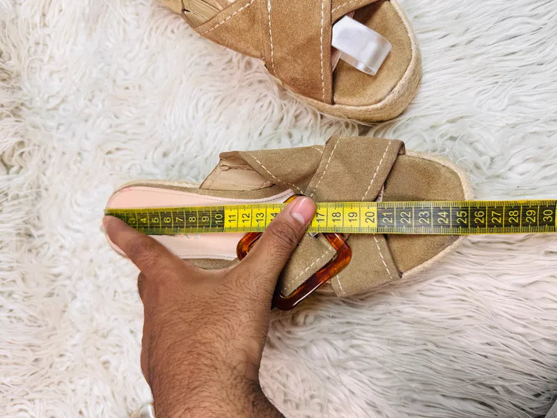 Zara wedge sandal