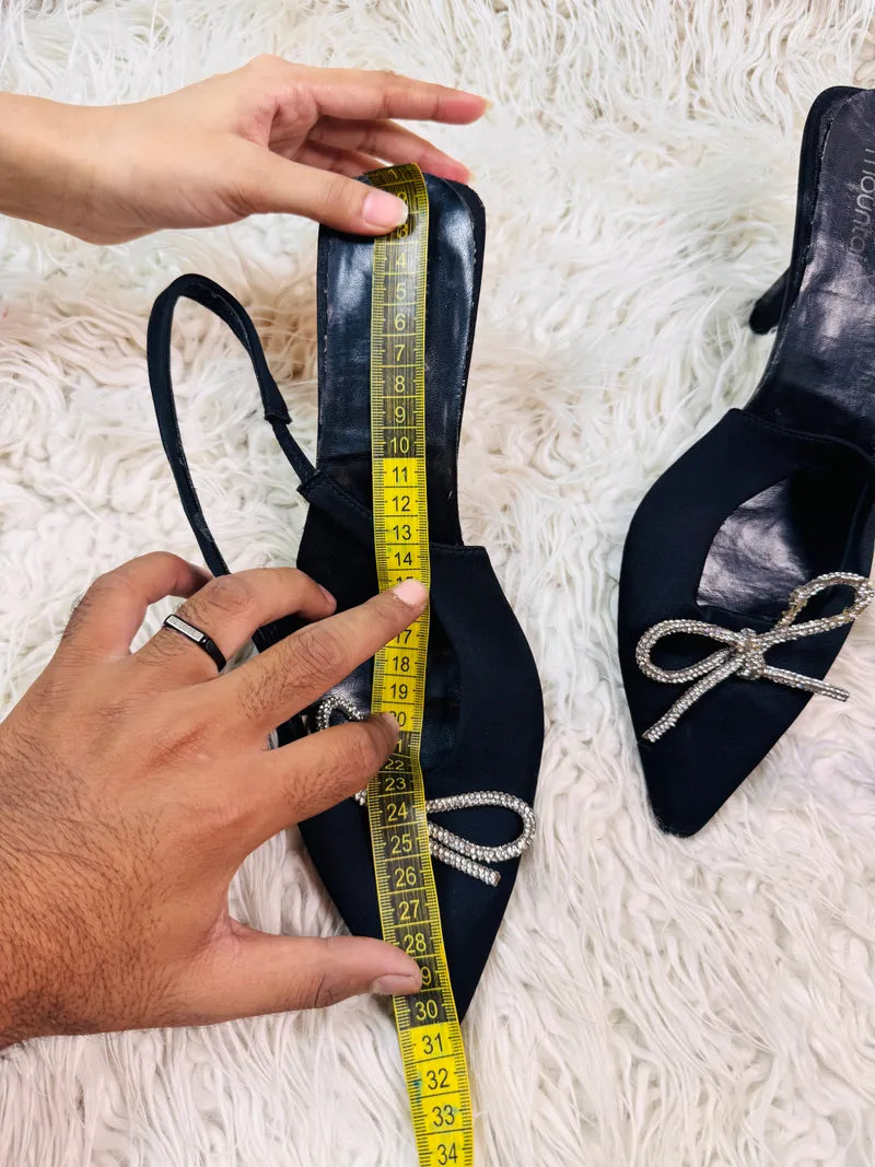 Black Pencil Heel