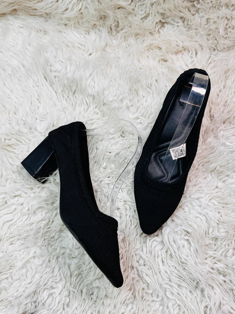Black block Heel
