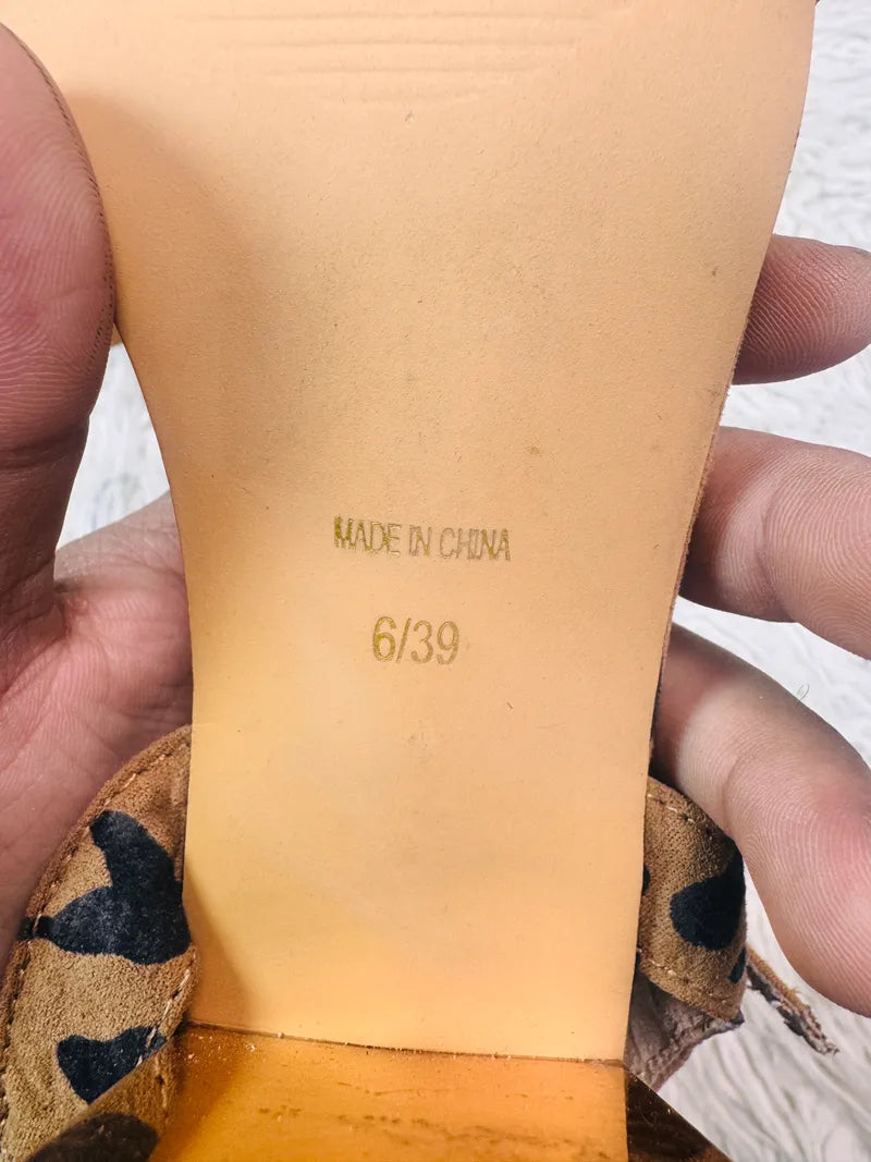 River island Cheetah print heel