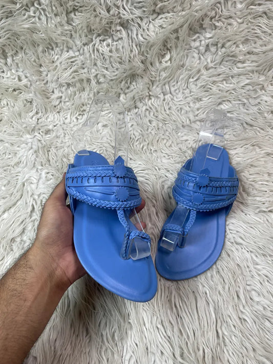 Kaaj by ideas Slipper Factory Leftover Blue