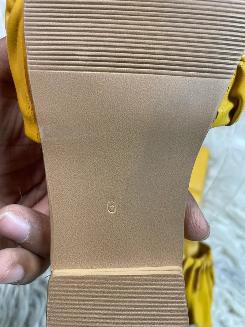 Khaadi yellow Formal Flat