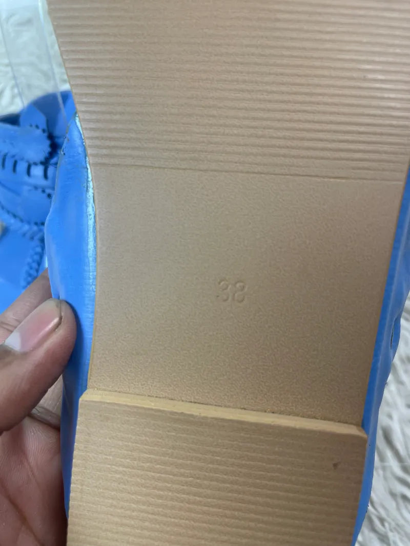 Kaaj by ideas Slipper Factory Leftover Blue