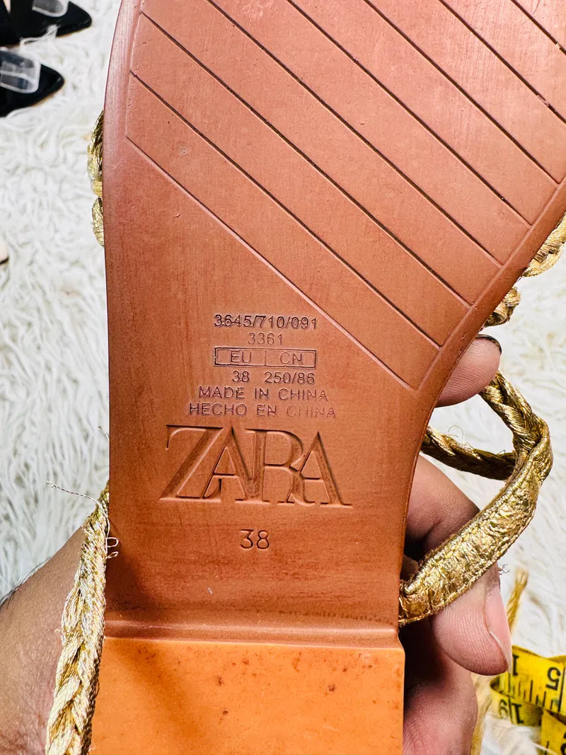 Zara Flats Brown