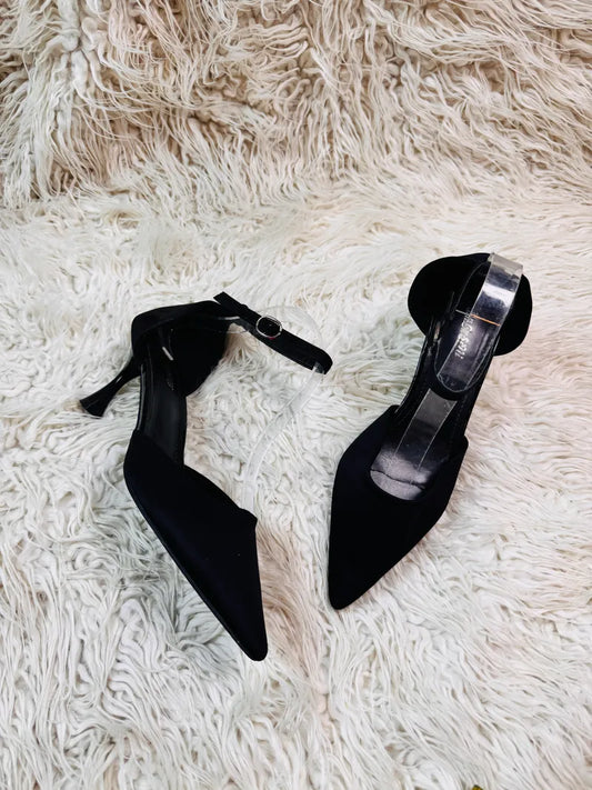 Kunlusini Black pencil heel