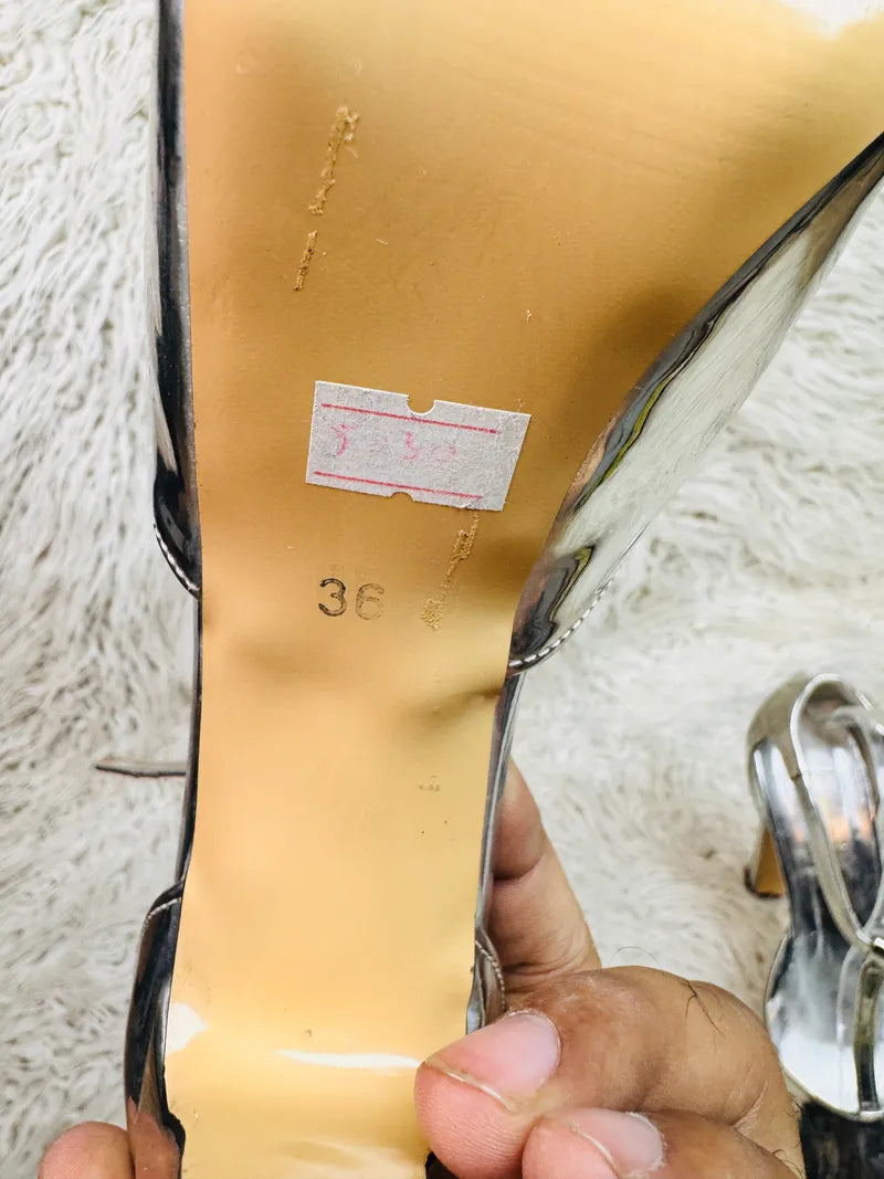 Robinson silver heel