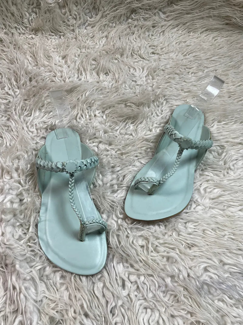 seafoam green Flat Kaaj by Ideas