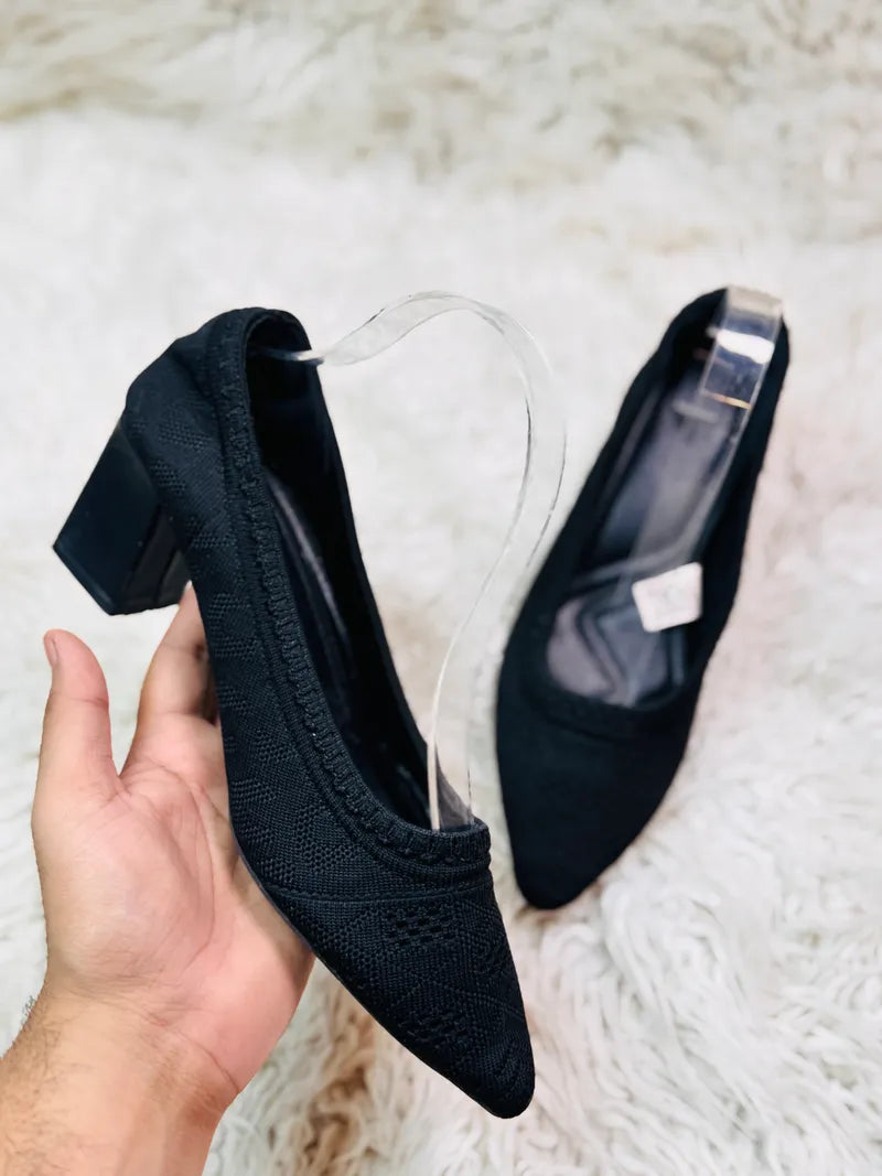 Black block Heel