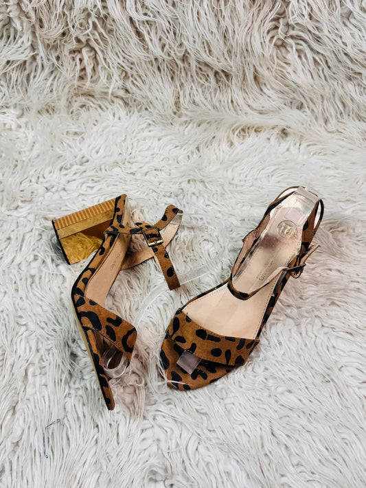 River island Cheetah print heel