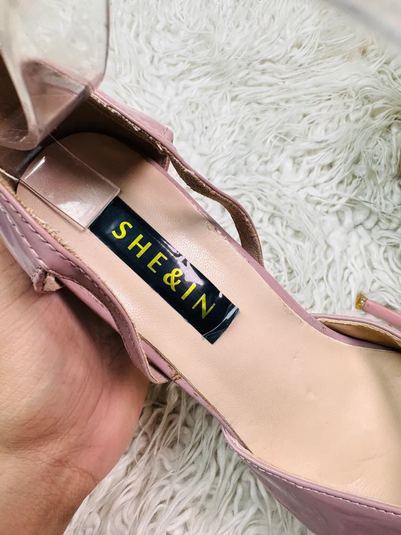 SHE & IN Pink heel