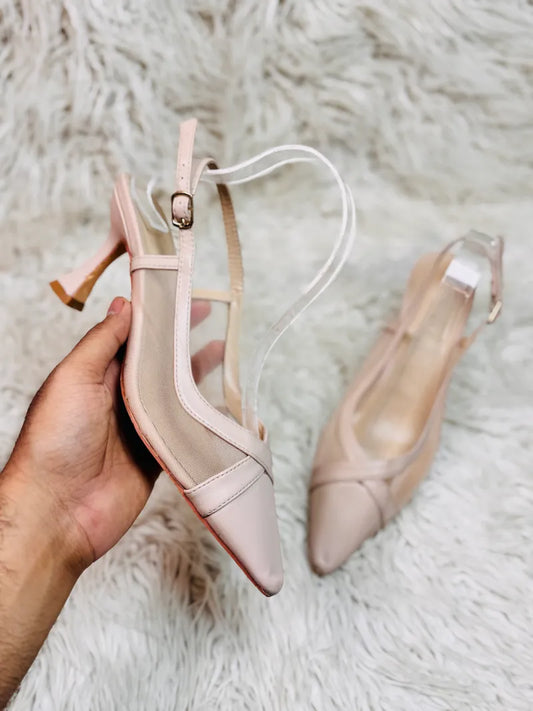 Fawn heel pumps style