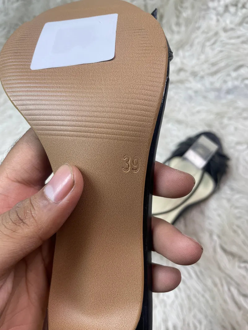 Ideas (Factory leftover) Black heel