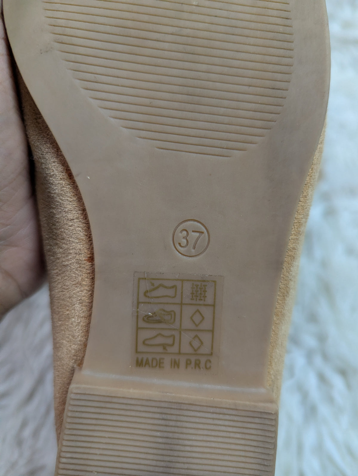 Suede Brown loafer style shoes
