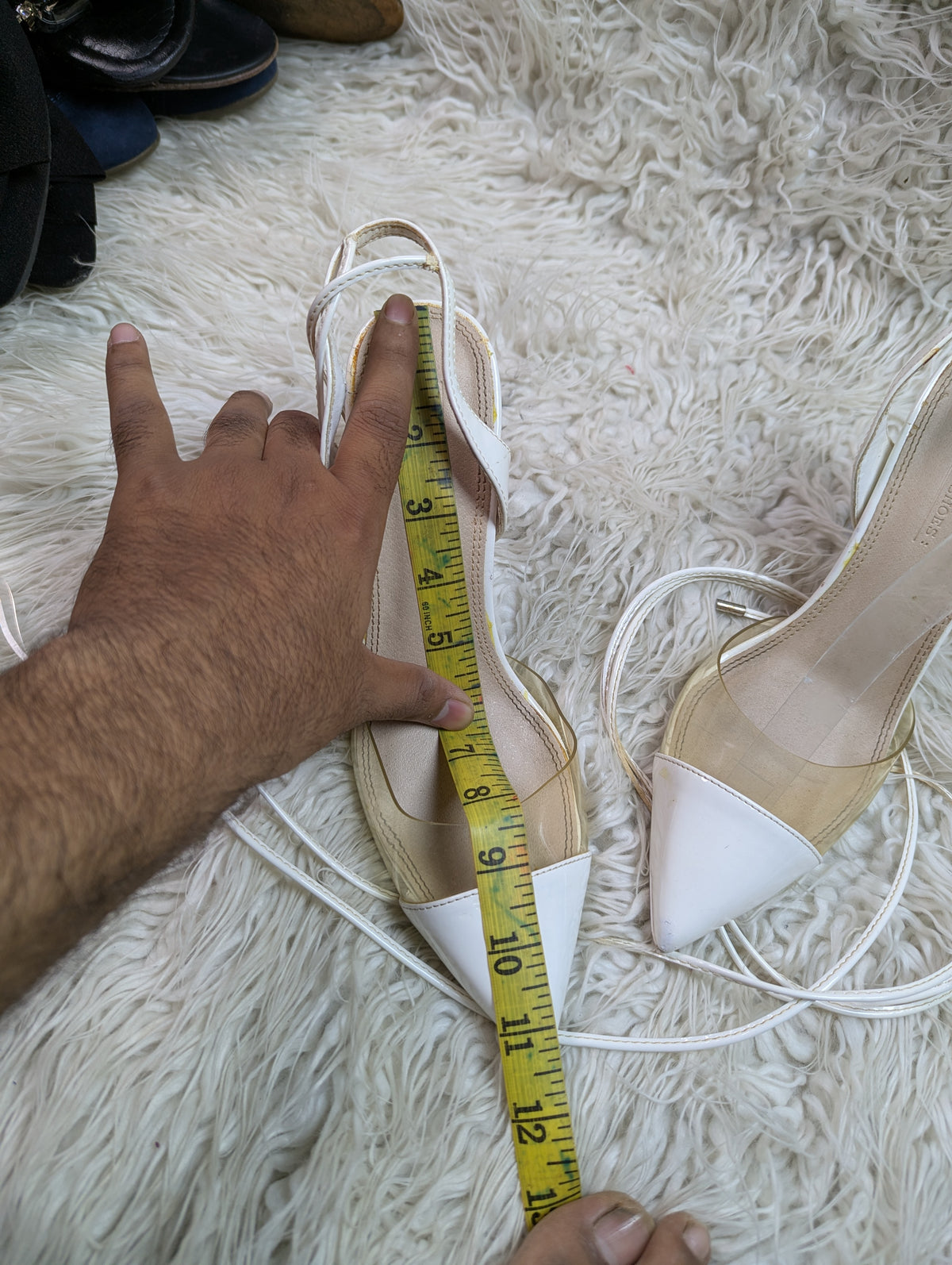 Asos shoes white Heel