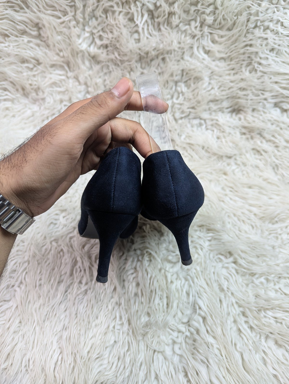 STEPHAN dark Blue Heel