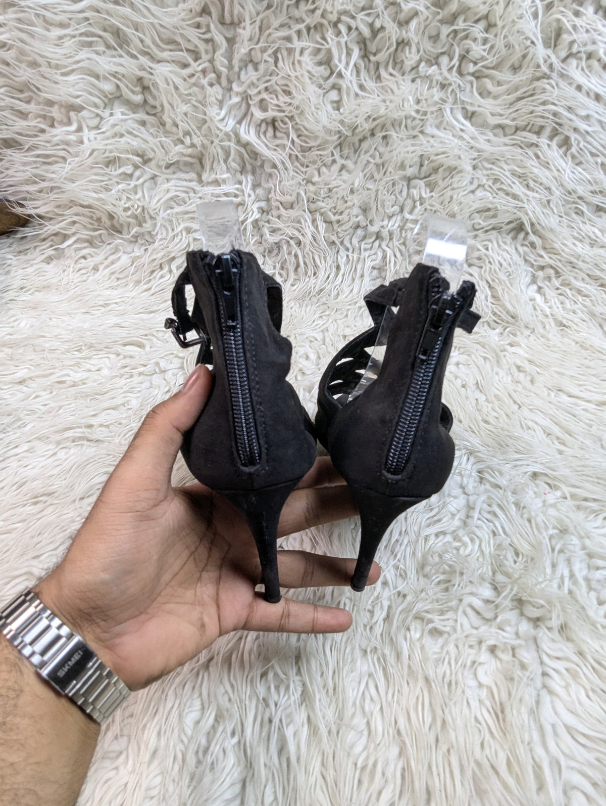CHRISTIAN SIRIANO FOR PAYLESS black pencil heel
