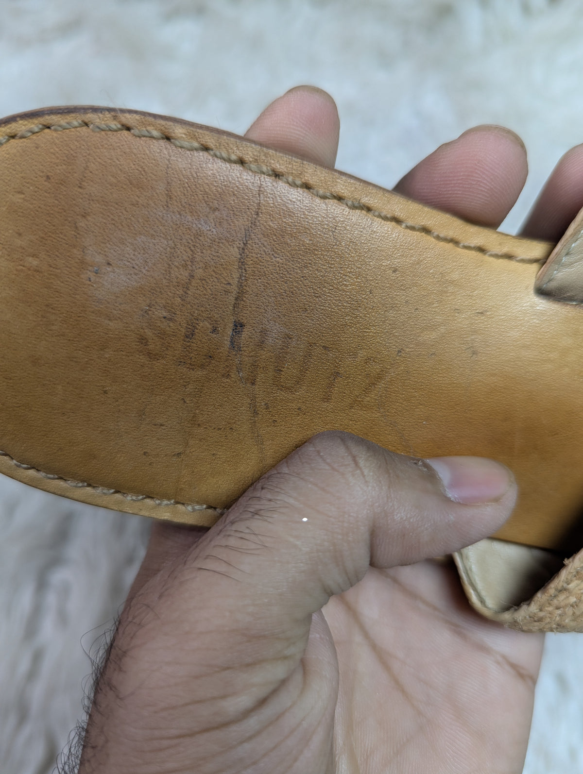 Wood color Slipper