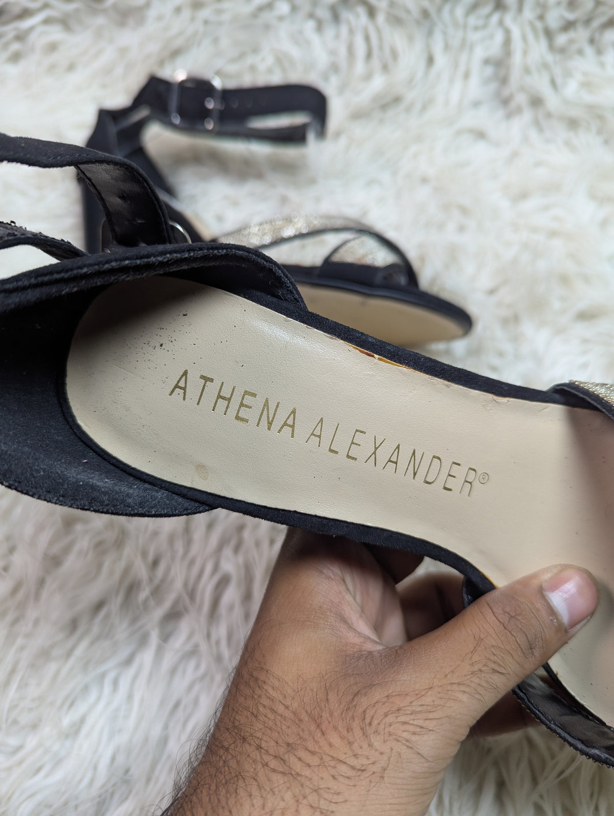 ATHENA ALEXANDER black heel