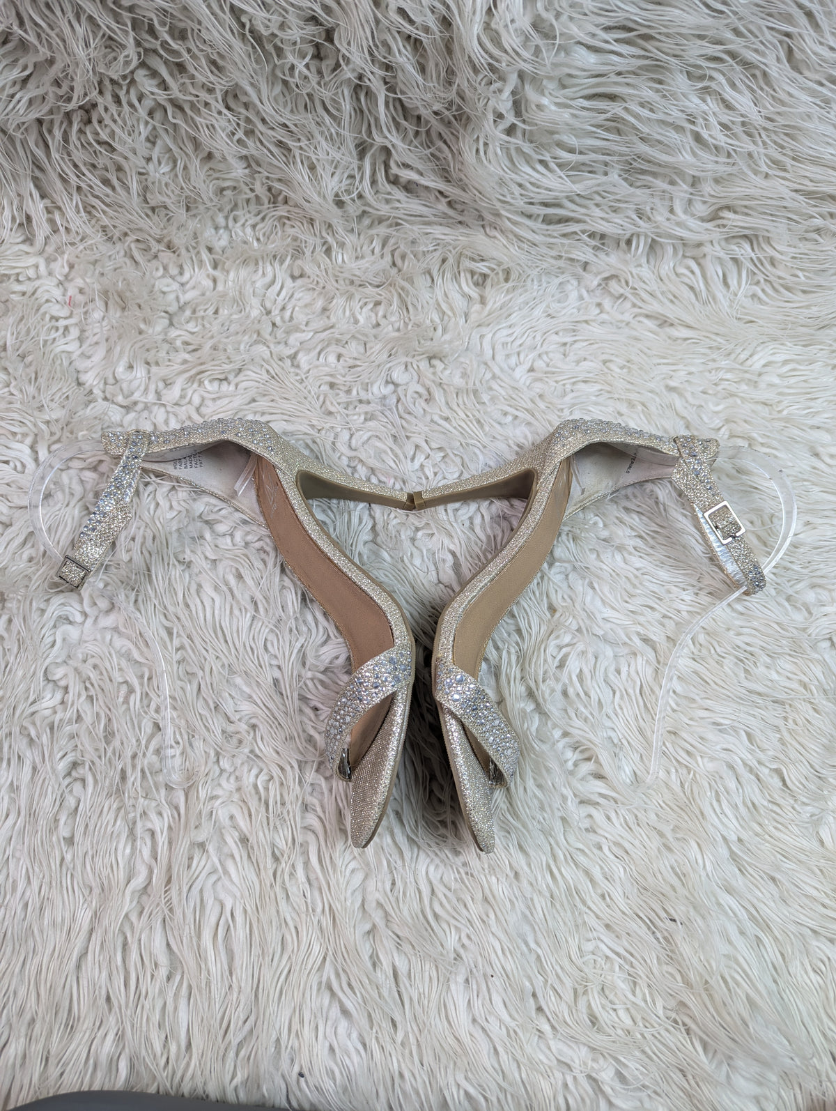 Material Girl Silver Pencil Heel
