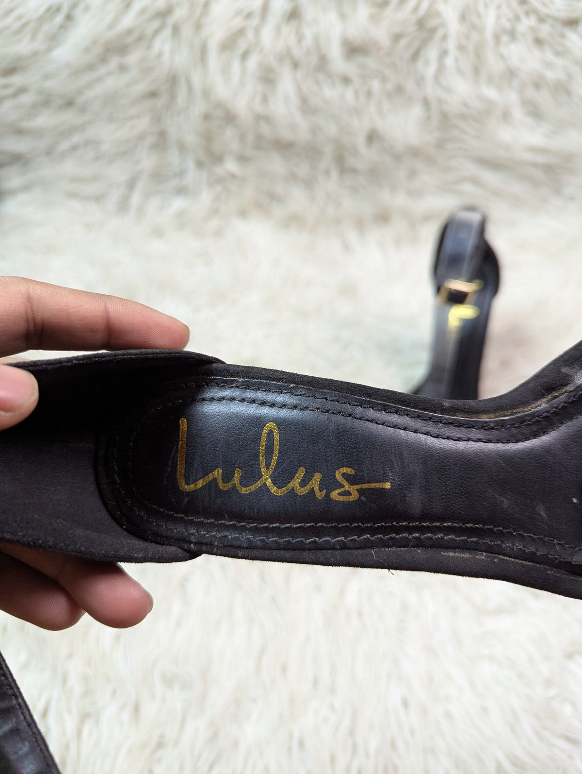 Lulus Black pencil heel