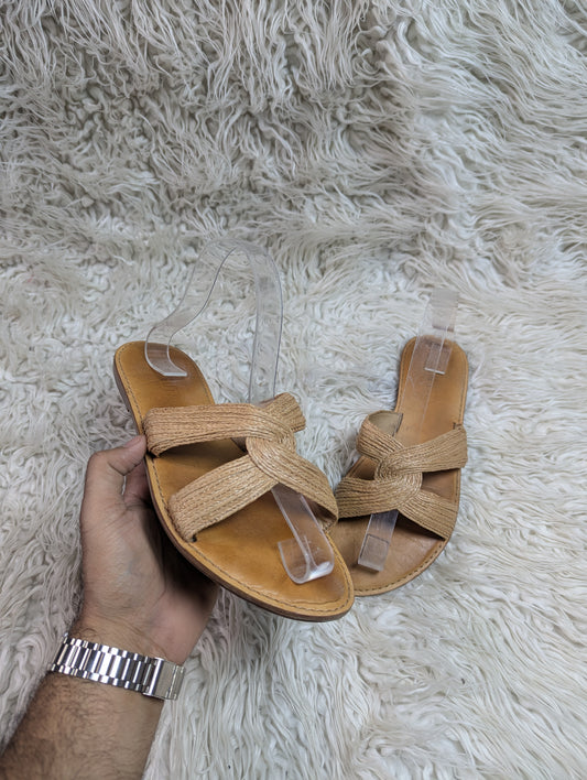 Wood color Slipper