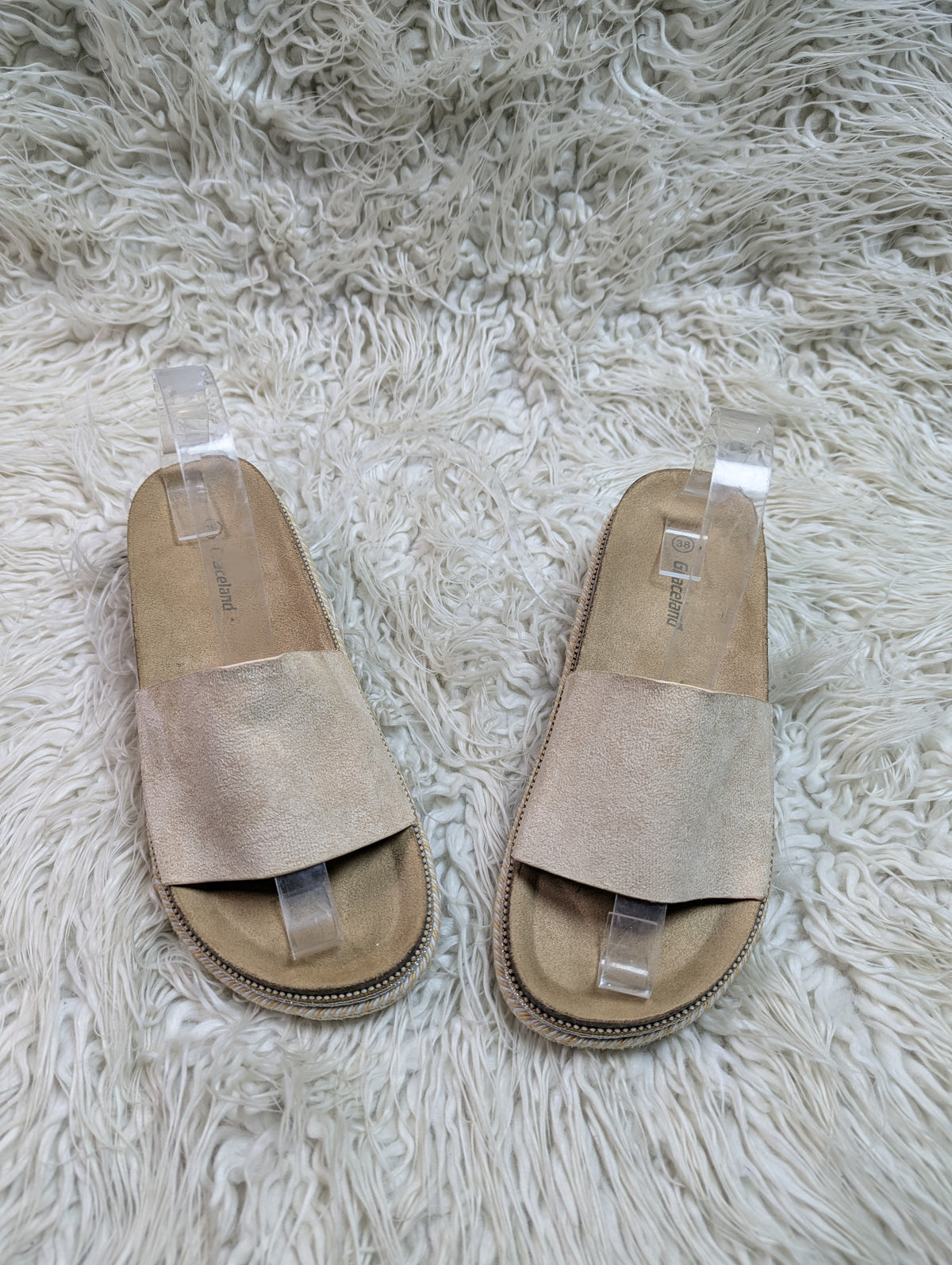 Graceland slipper brown
