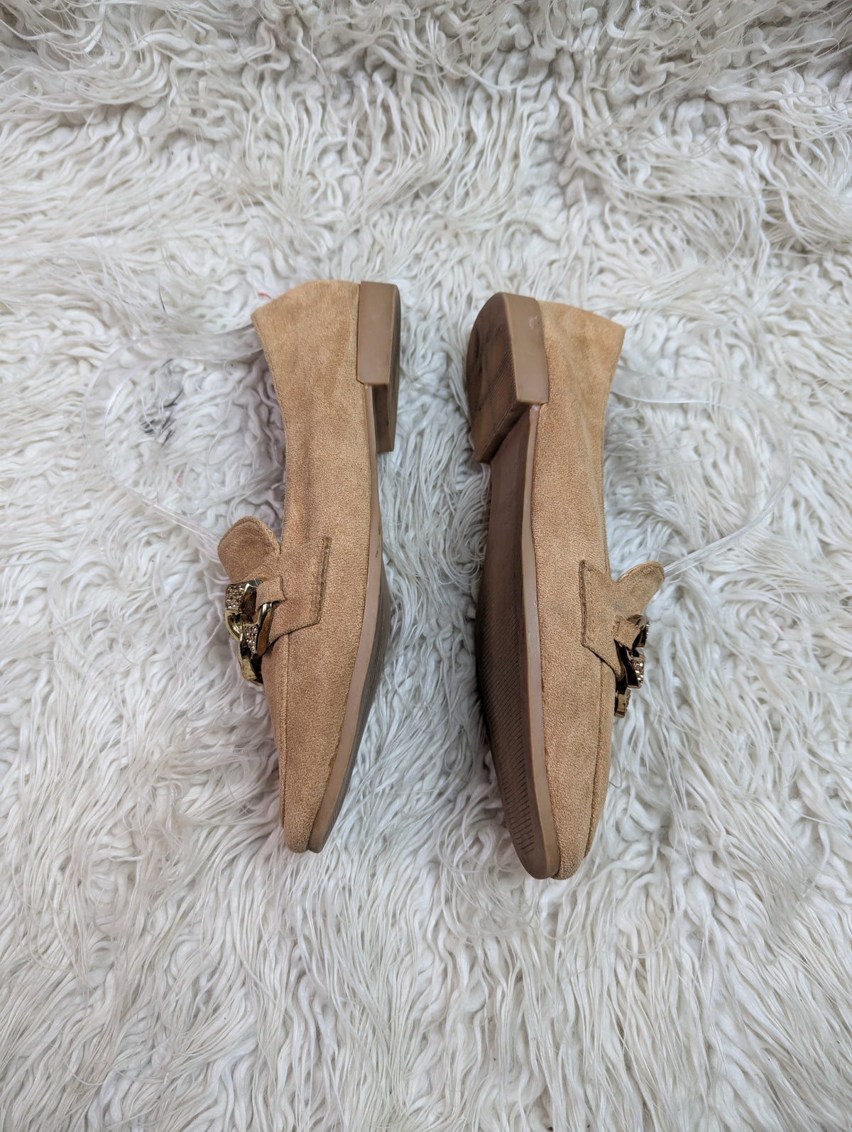 Suede Brown loafer style shoes