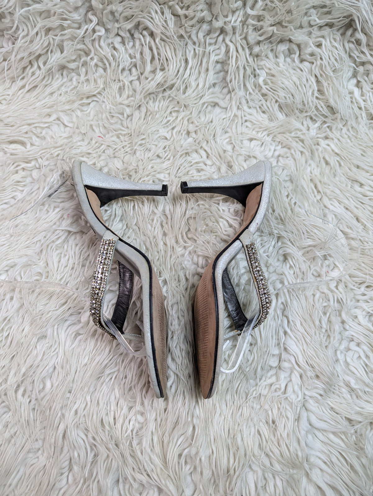 Pelle Moda silver heel