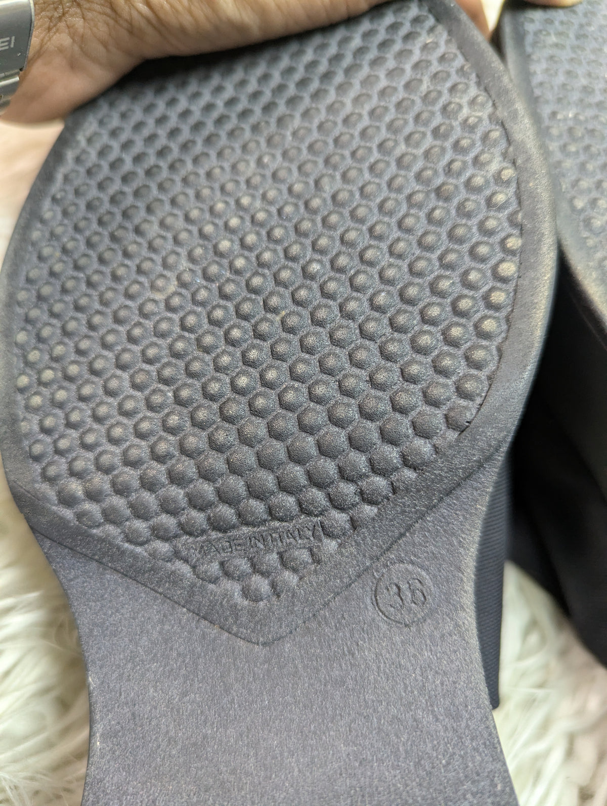 STEVE MADDEN black Slipper