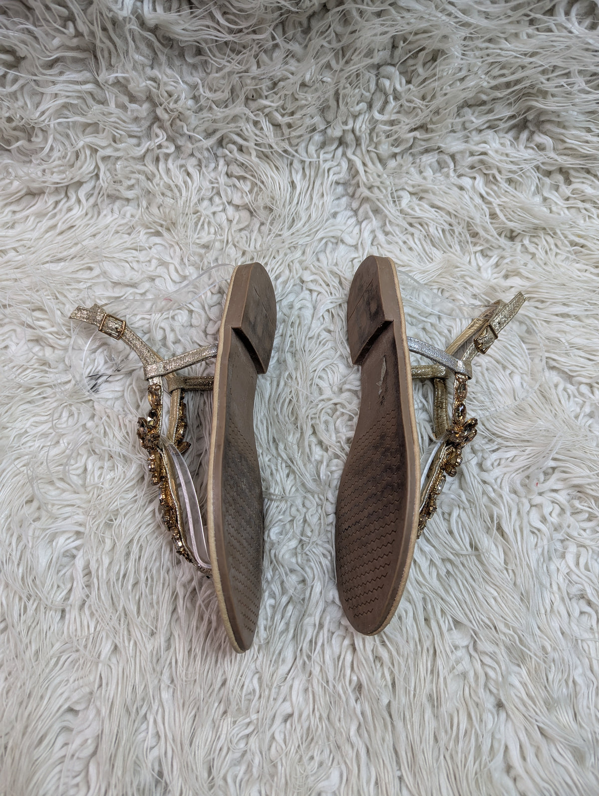 Luxe gold flat