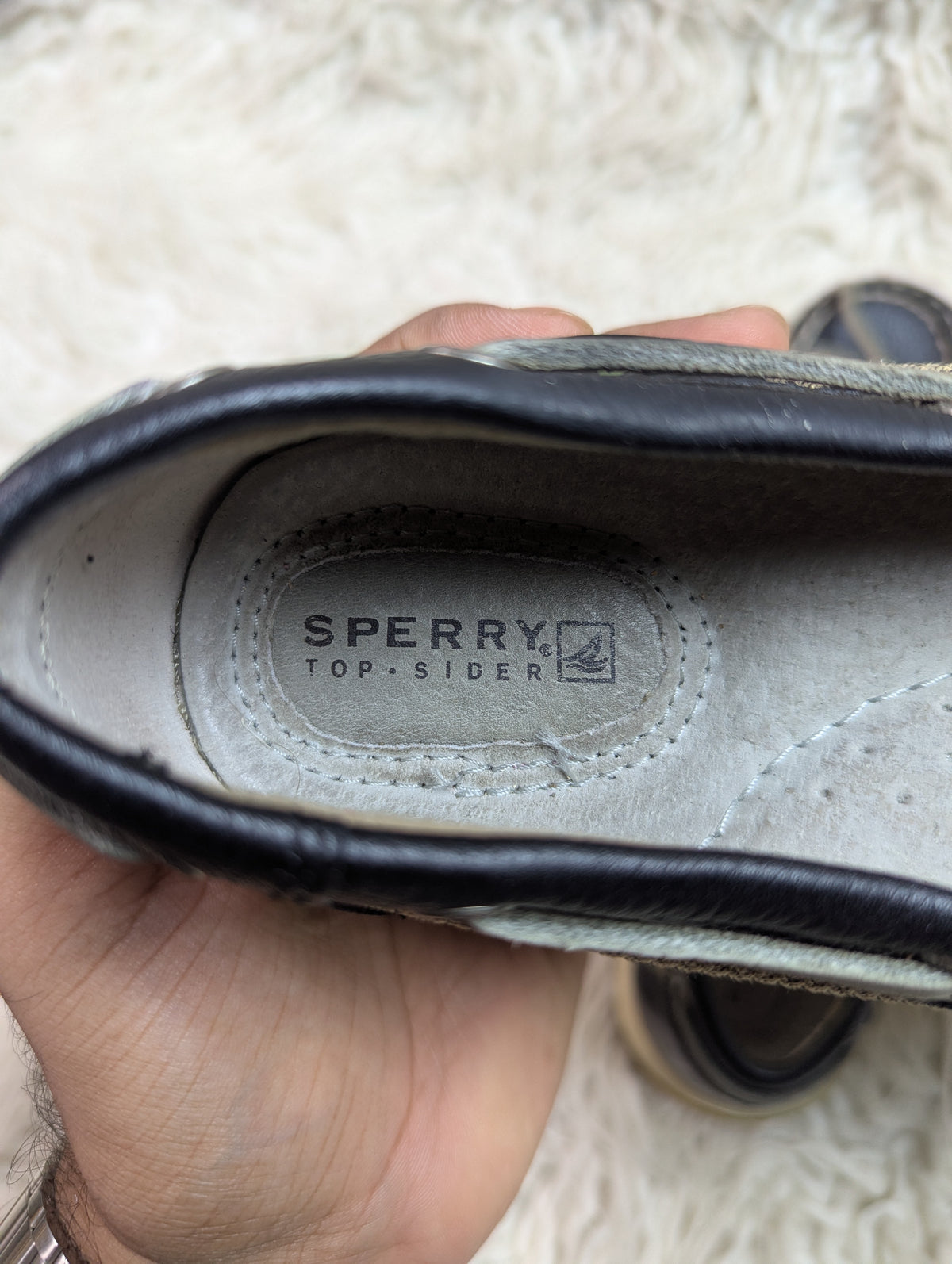 SPERRY Top sider Loafer Style Shoe Soft insole