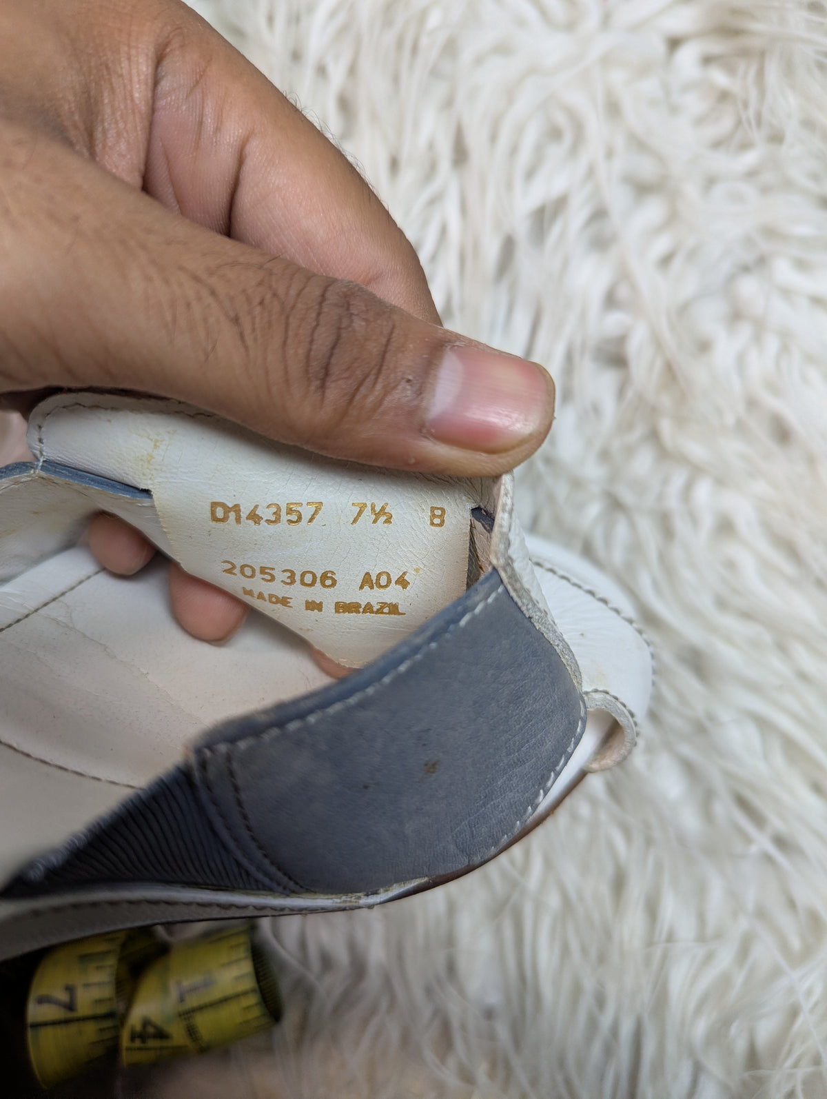 Cole Haan White Heel