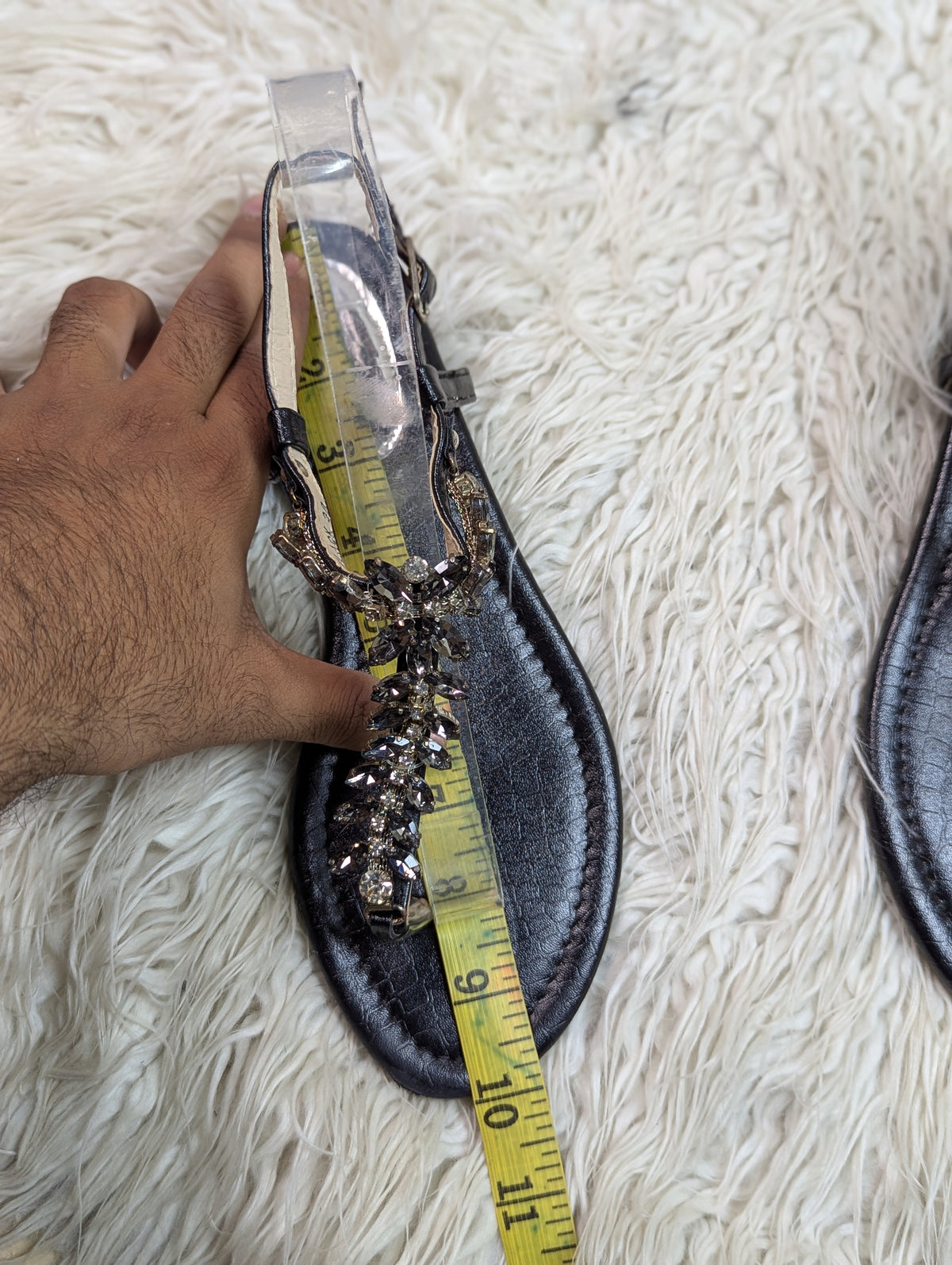Sweet shoes black Textured Flat
